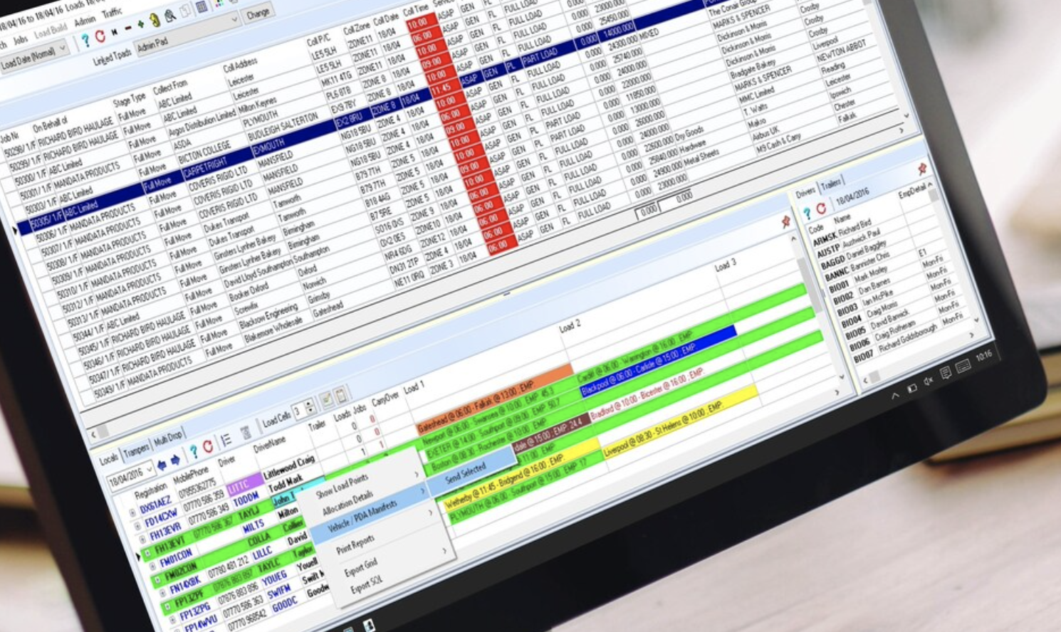 Industry-leading transport and distribution technology